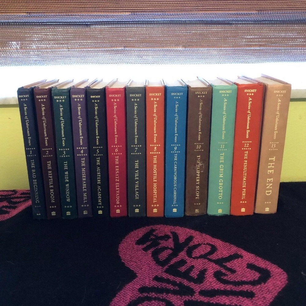 Series of Unfortunate Events Lemony Snicket 1-13